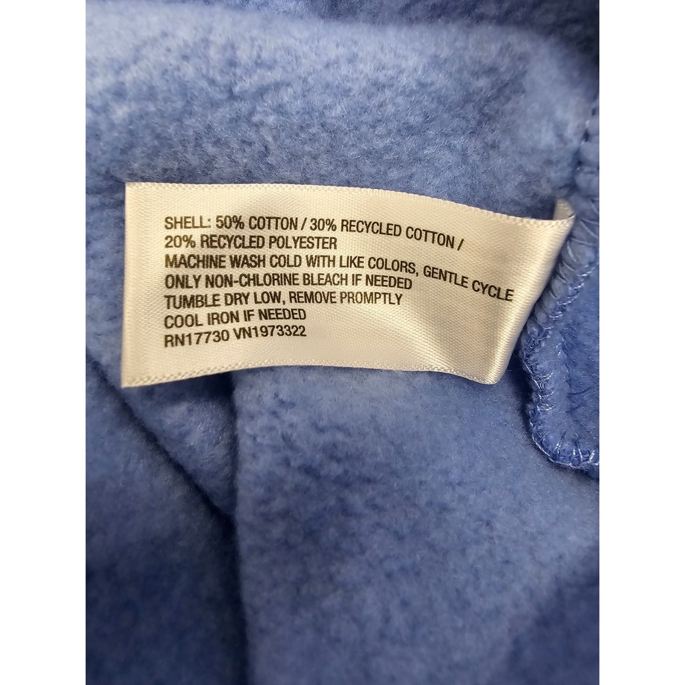Wild Fable Weekend Football Club Oversized Sweatshirt Blue Large NWT 331114738 - Picture 5 of 7